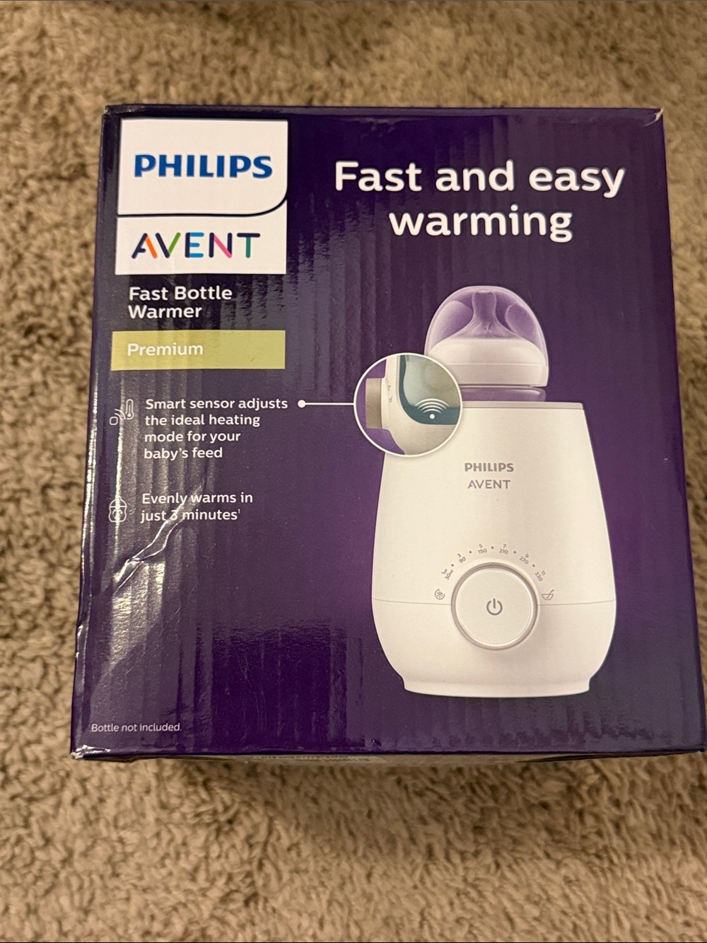 Philips Avent Fast Bottle Warmer - NEW